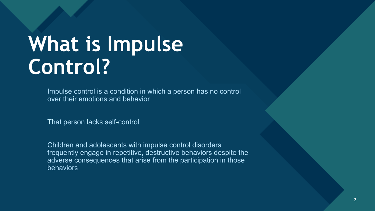 What is impulse control?