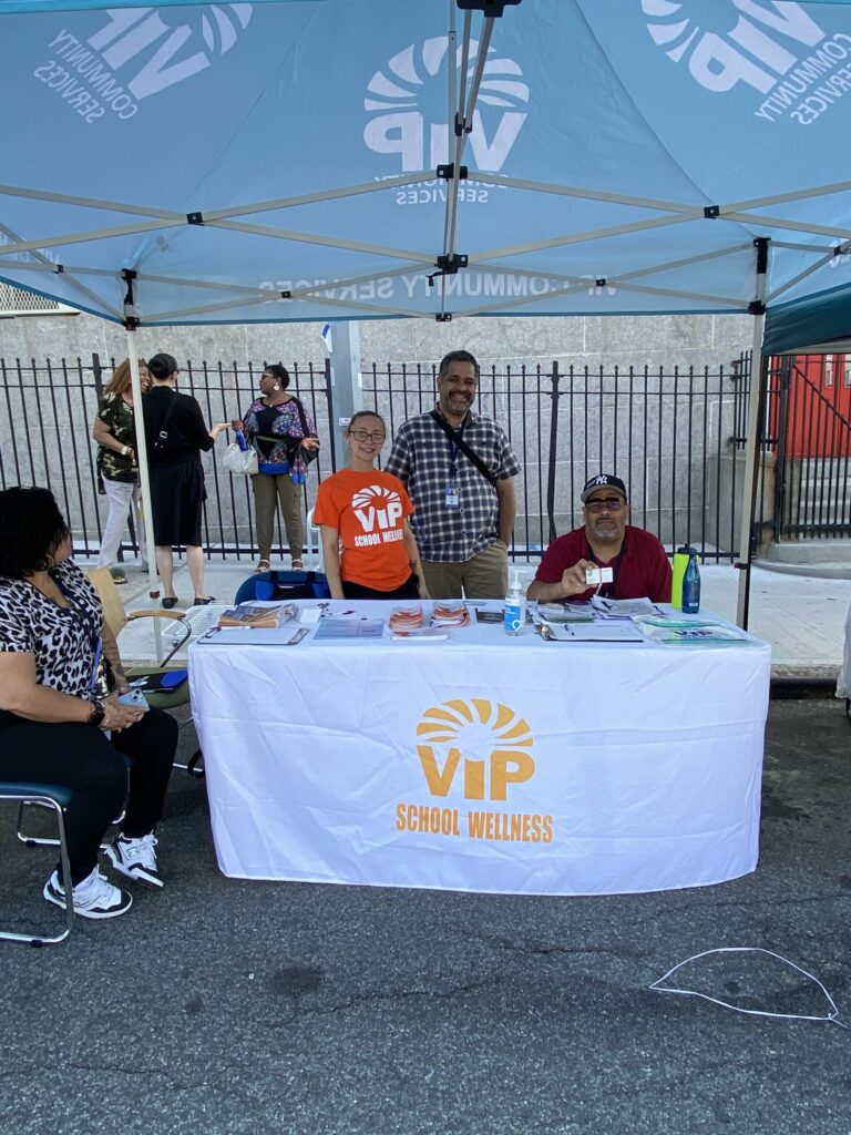 National Night Out, an annual police-community partnership event in the Bronx sponsored by the 48th Precinct.