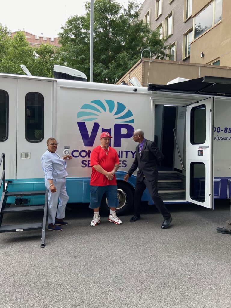 VIP's Mobile Medication Unit, an expansion of their Opioid Treatment Program.