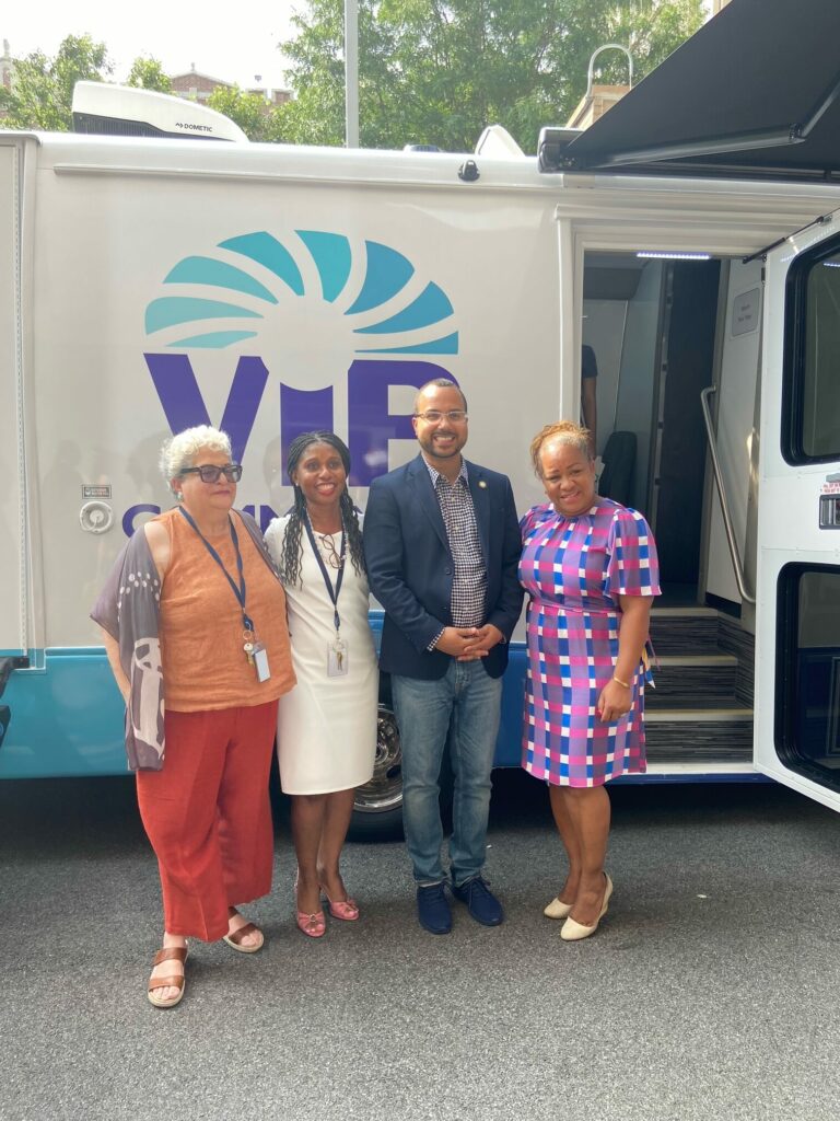VIP's Mobile Medication Unit, an expansion of their Opioid Treatment Program.