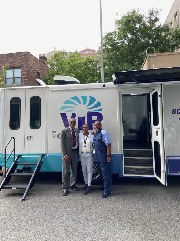 VIP's Mobile Medication Unit, an expansion of their Opioid Treatment Program.