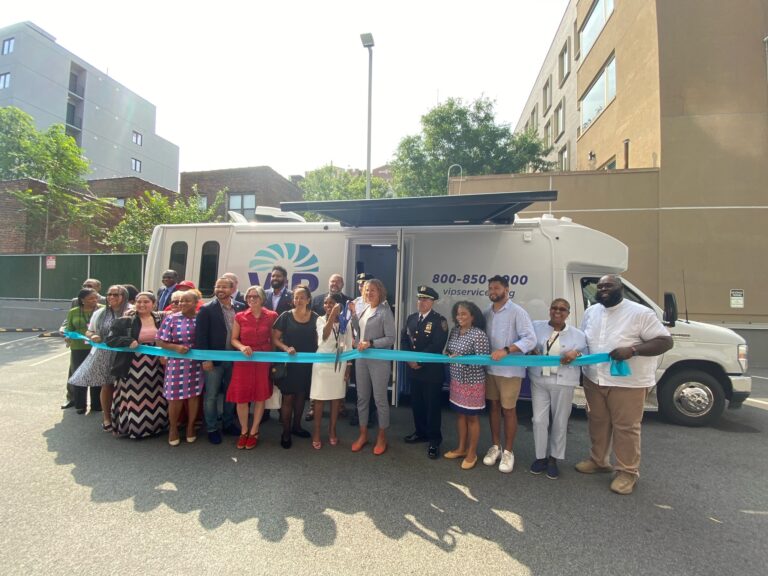 VIP's Mobile Medication Unit, an expansion of their Opioid Treatment Program.