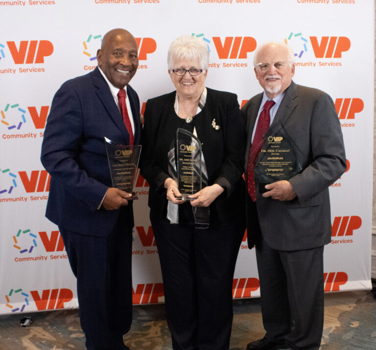 George Hulse, Dr. Ann Marie T. Sullivan, and Dr. Neil Calman