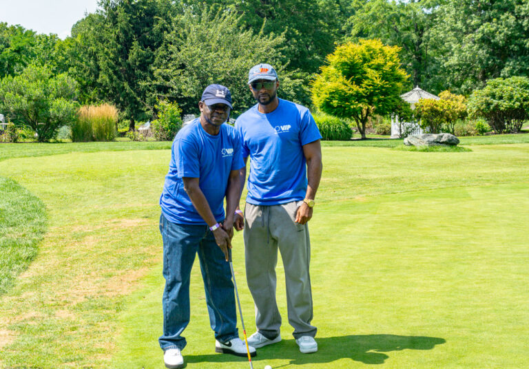 Staff play golf for Staff Appreciation Day at VIP Community Services