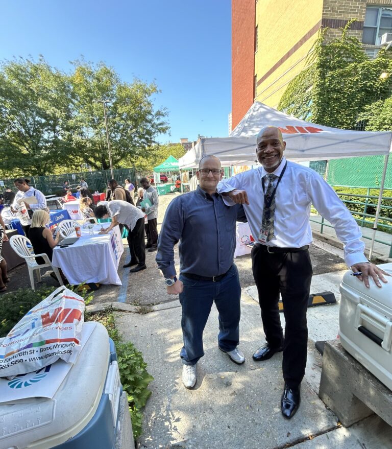 Attendee and participant pose together at VIP's 2026 Job Fair.