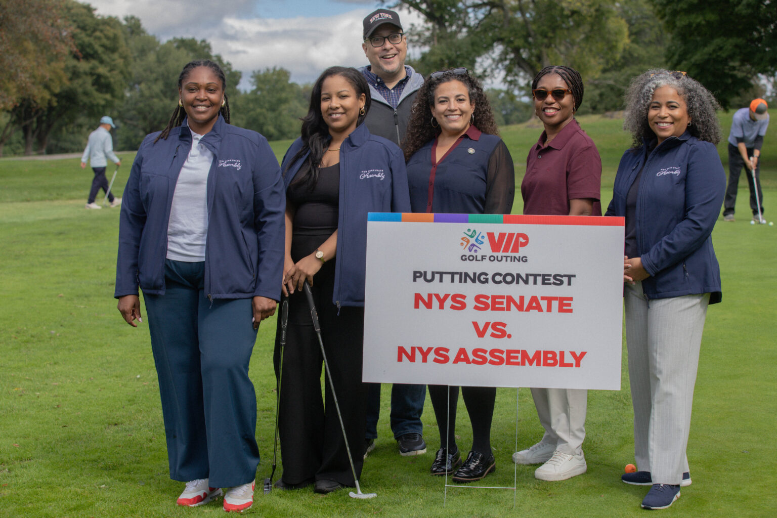 Elected officials participate in VIP's Inaugural Golf Outing