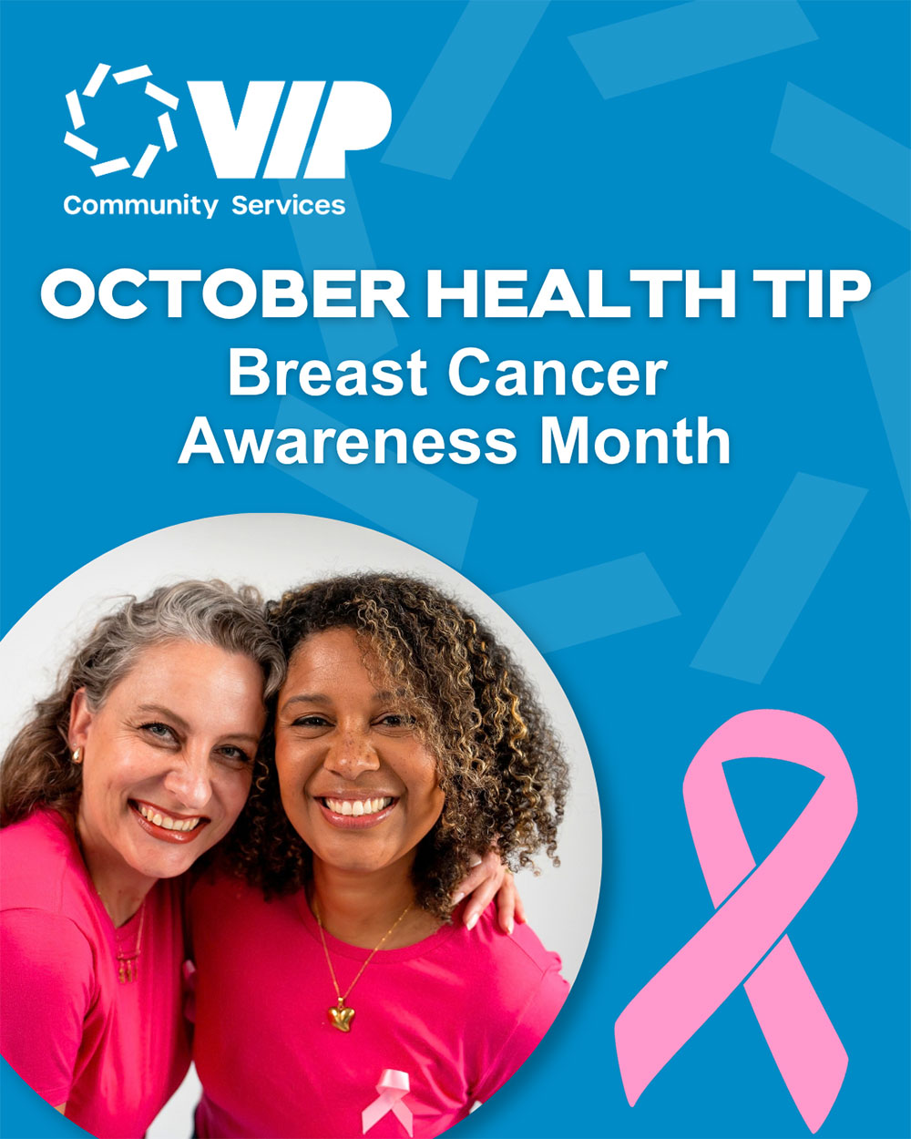 October Health Tip - Breast Cancer Awareness Month